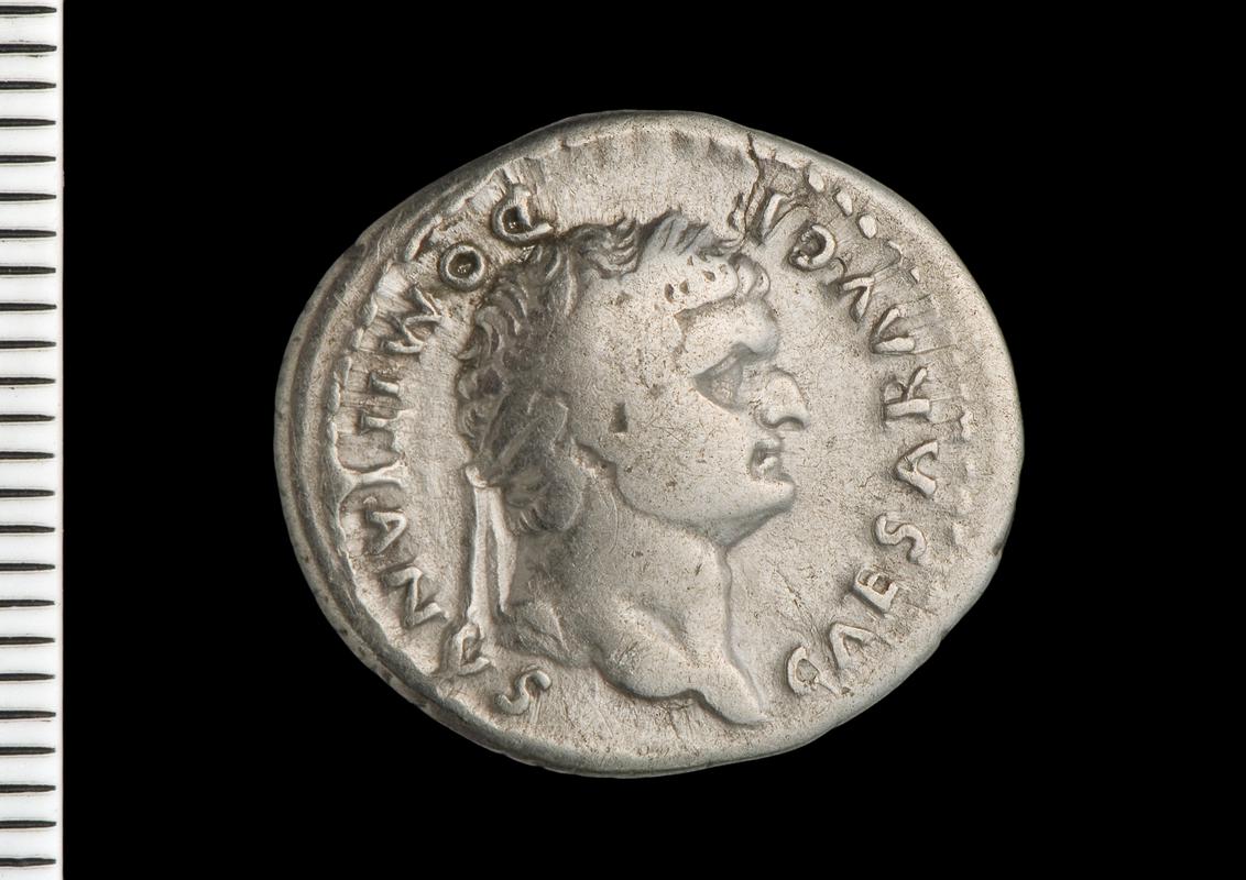 silver denarius (obv.)