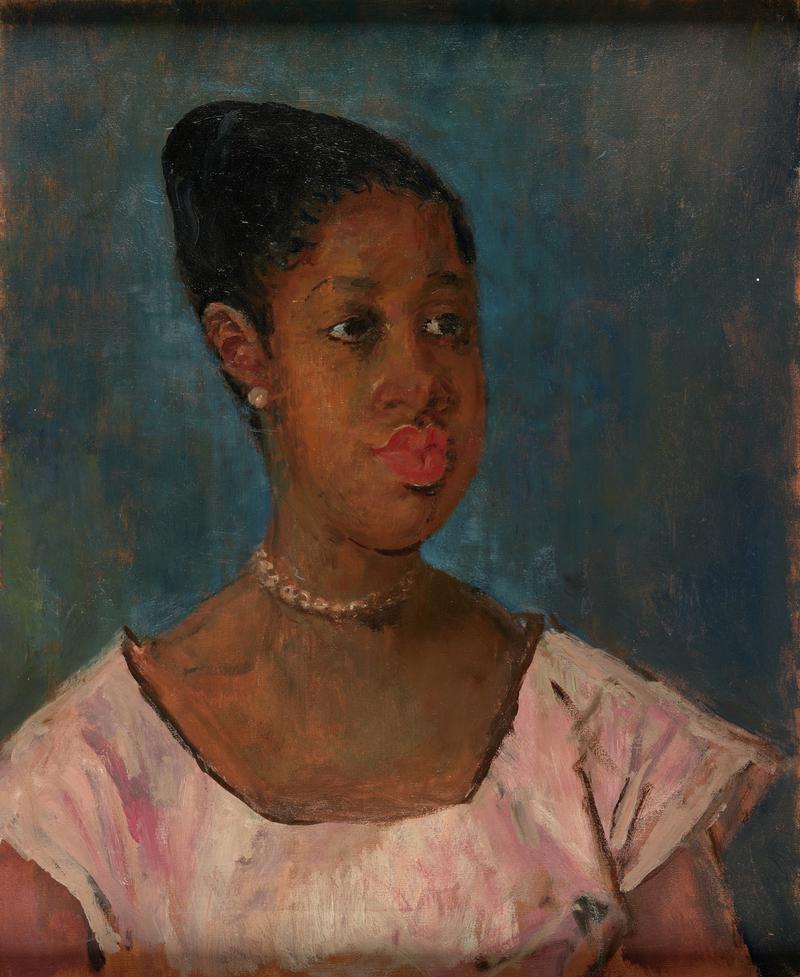 Portrait of a Jamaican woman