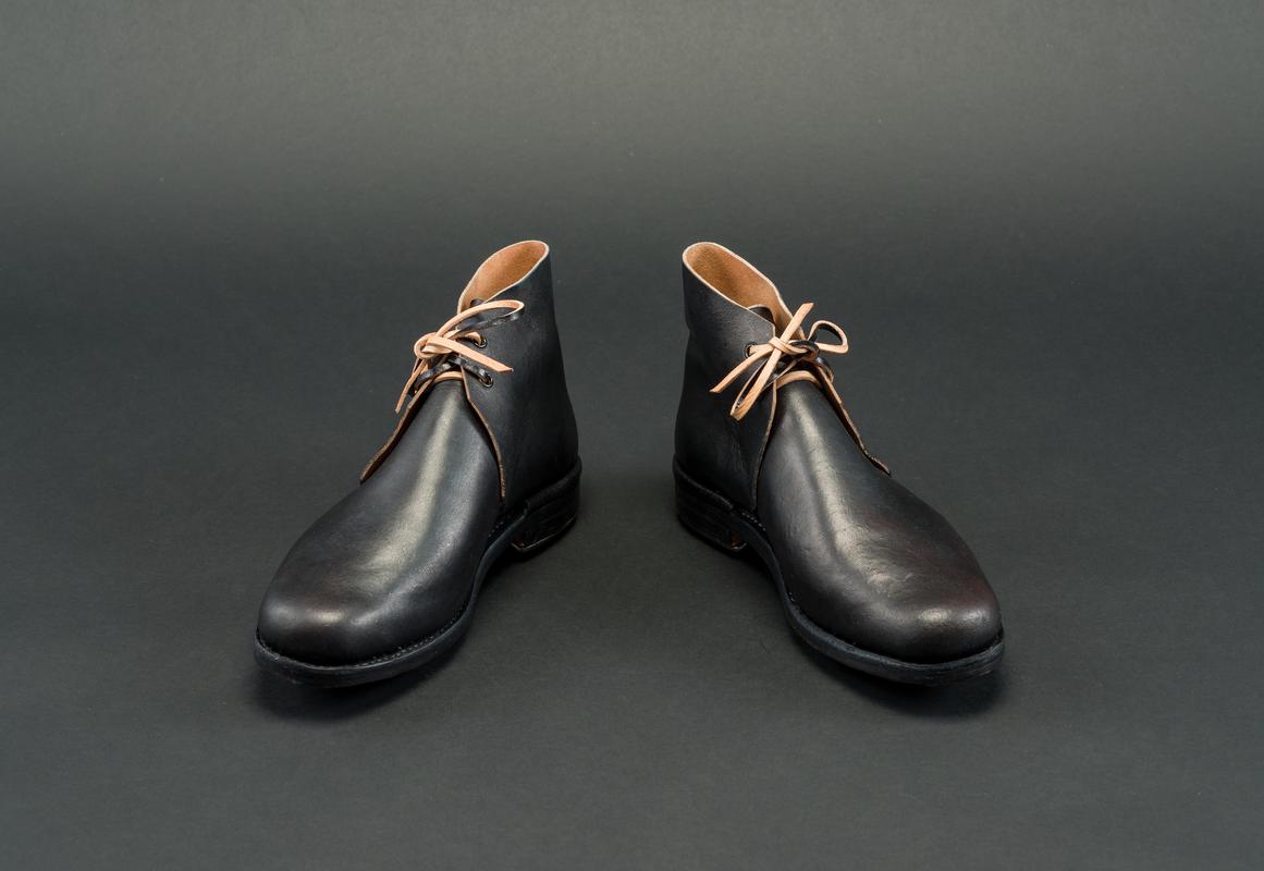 Pair of reproduction Blucher boots.
