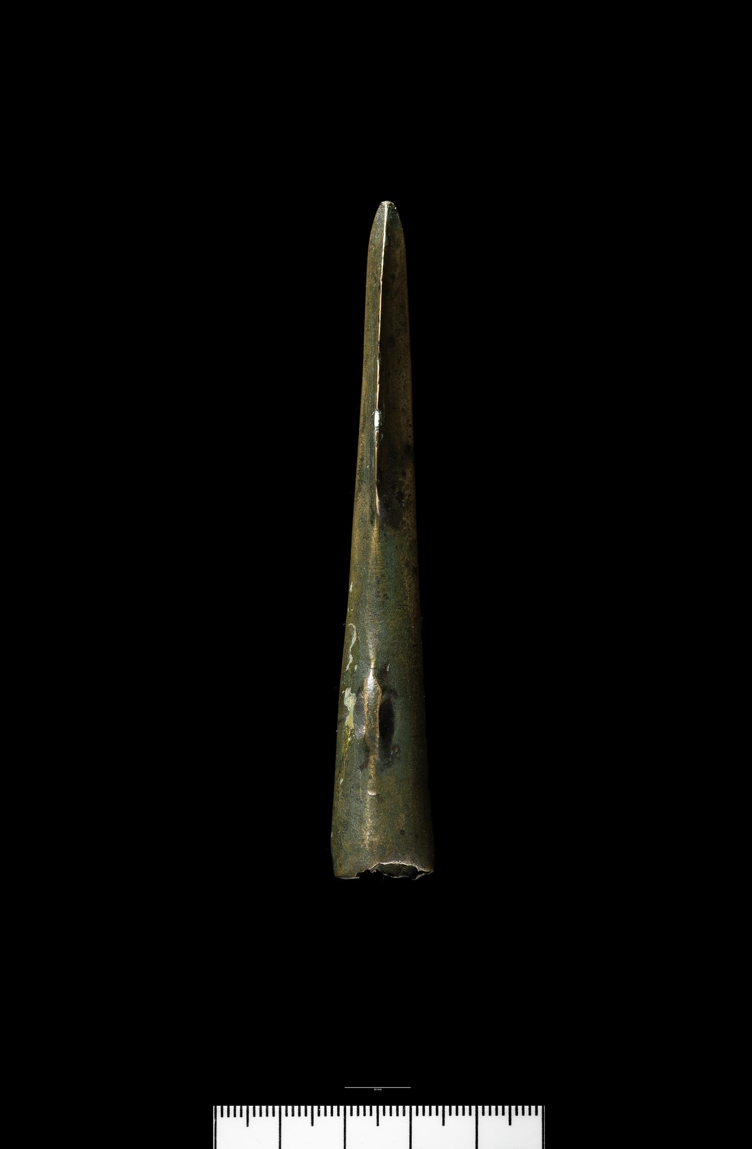 Middle Bronze Age bronze socketed spearhead