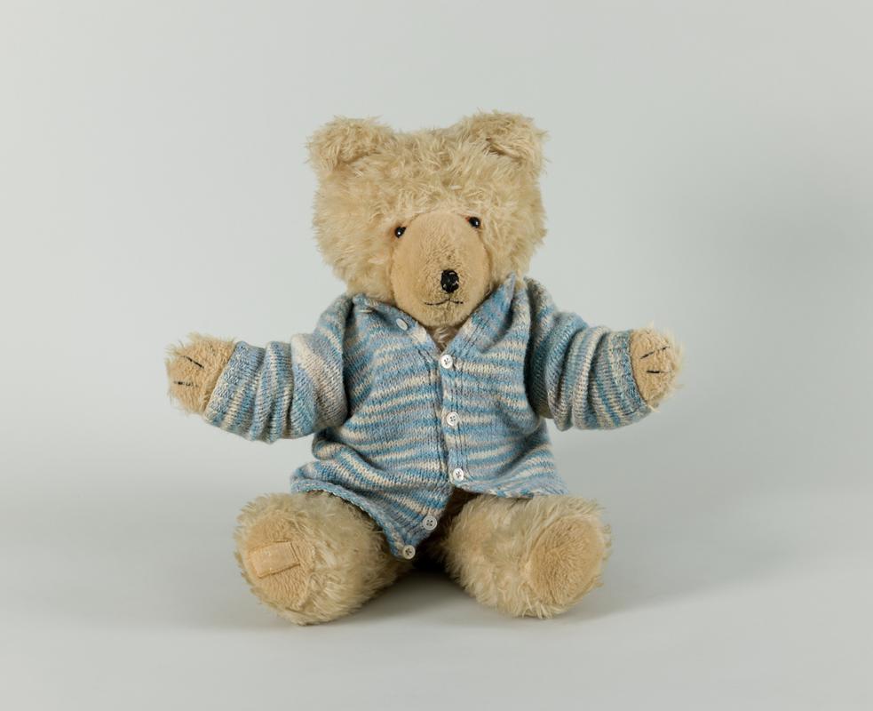 Teddy bear made by Wendy Boston (Crickhowell) Ltd,. c.1963-4.