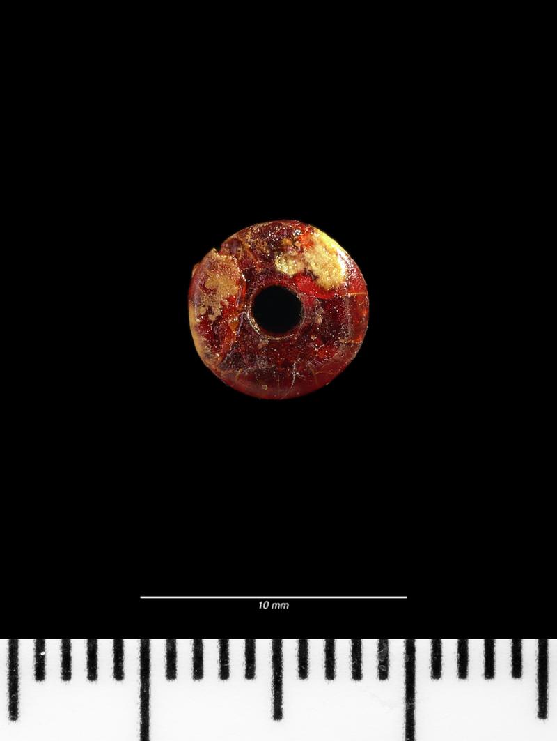 Roman amber annular bead