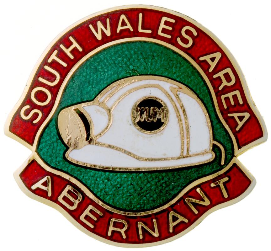 Abernant N.U.M South Wales Area Badge