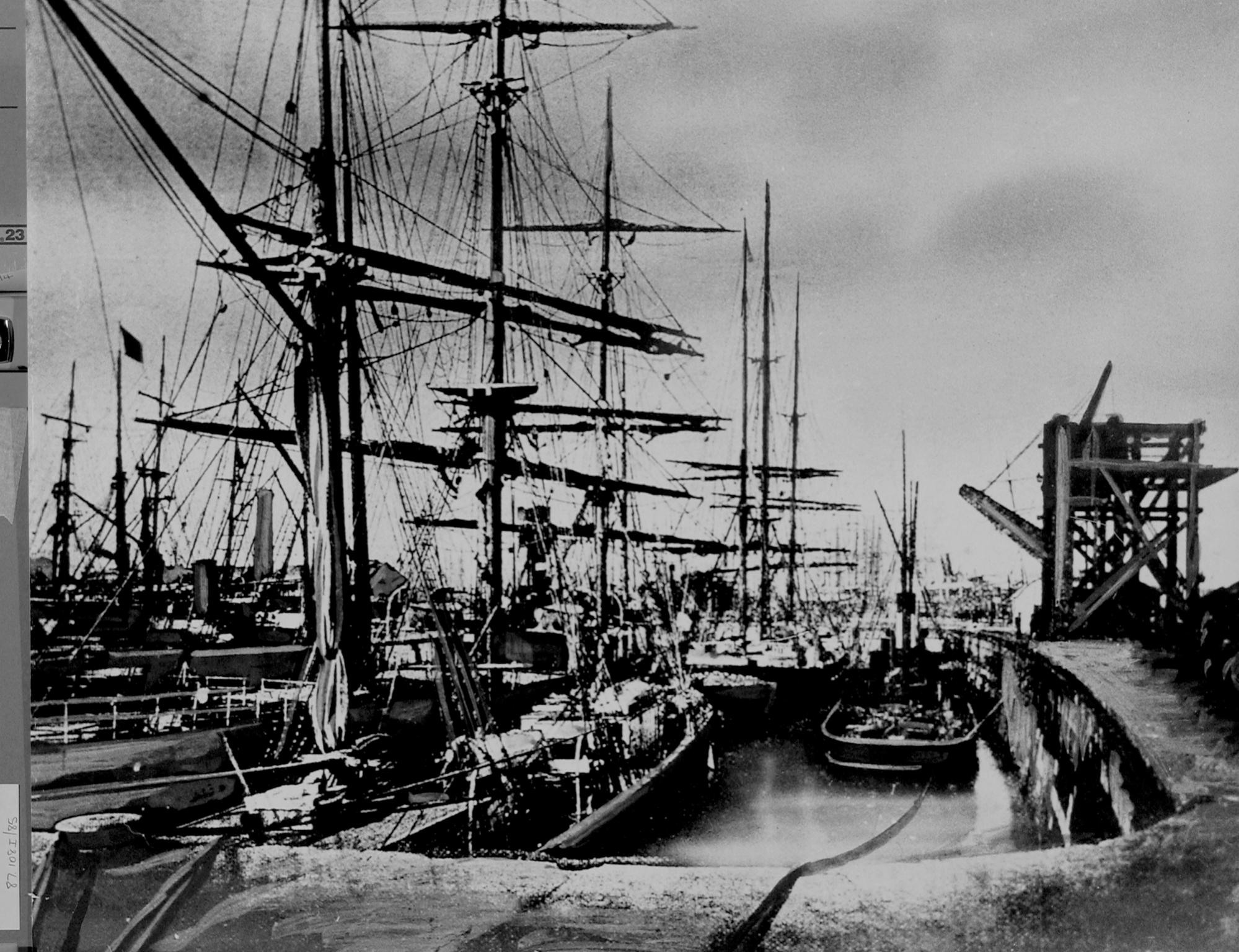 Cardiff Docks, photograph