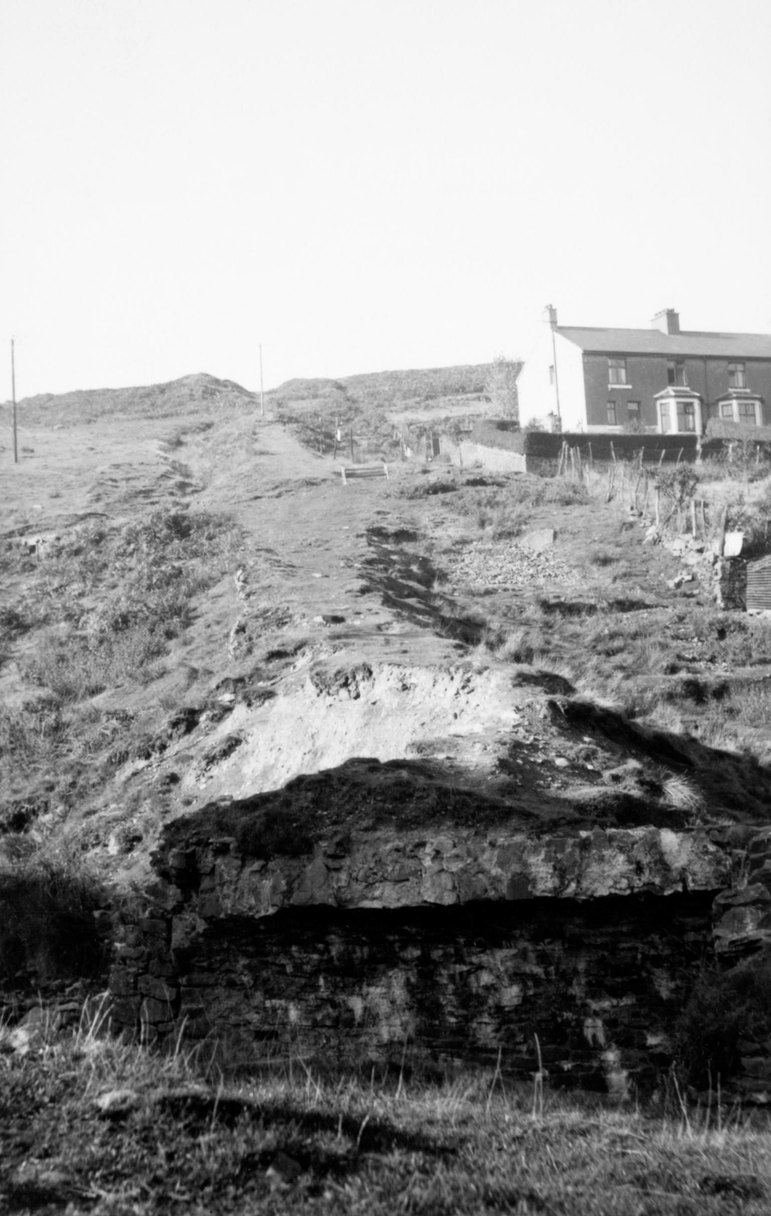 Caedu Level incline, Ogmore Vale, 1955, photograph