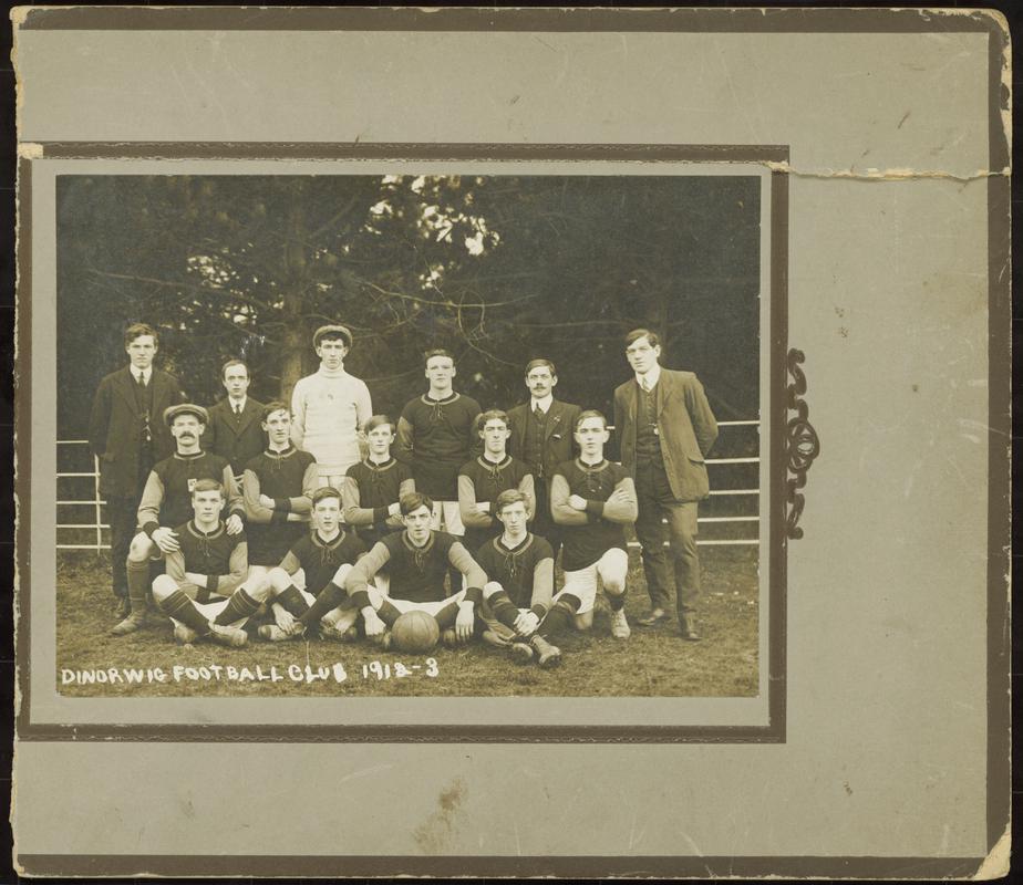 Dinorwig football club, photograph