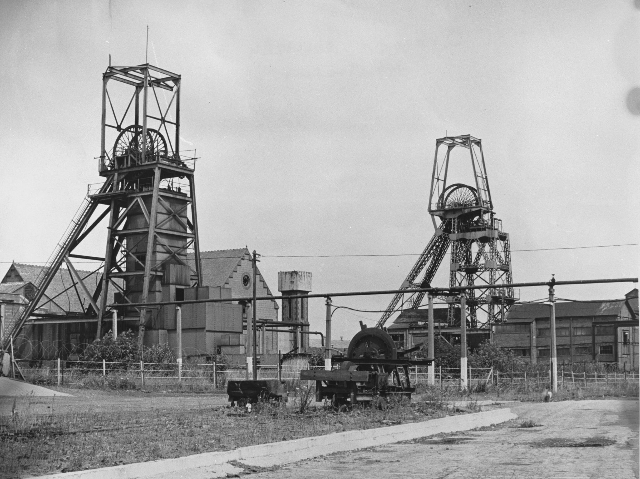 Gresford Colliery, film negative
