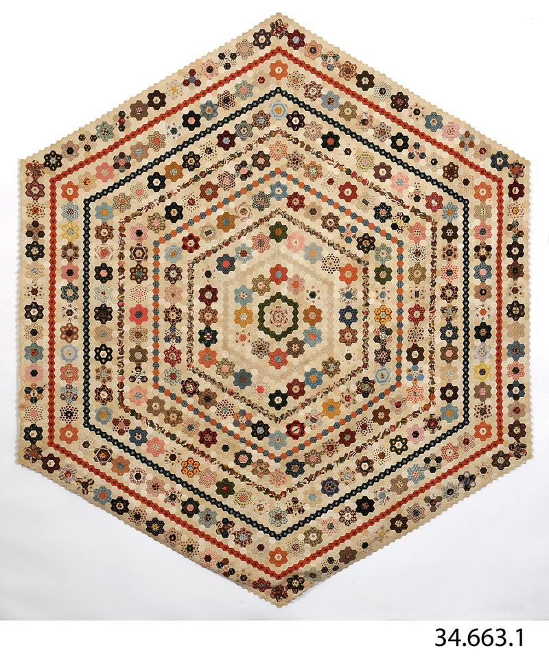 Hexagonal table cloth