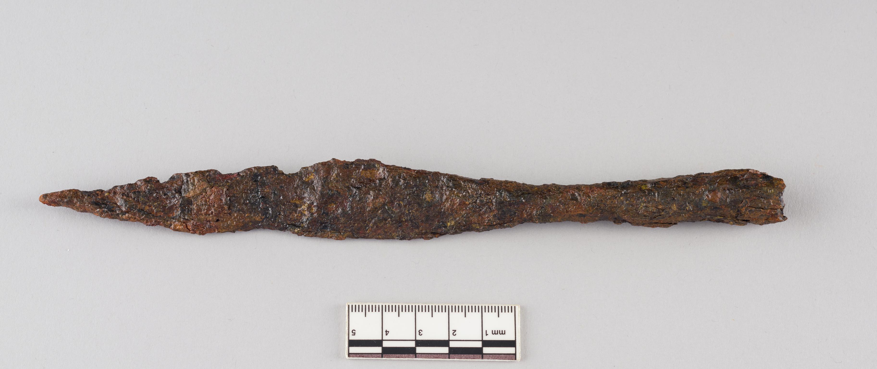 Roman iron spearhead