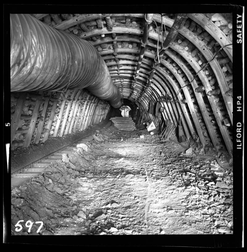 Penrhiwceiber Colliery, film negative