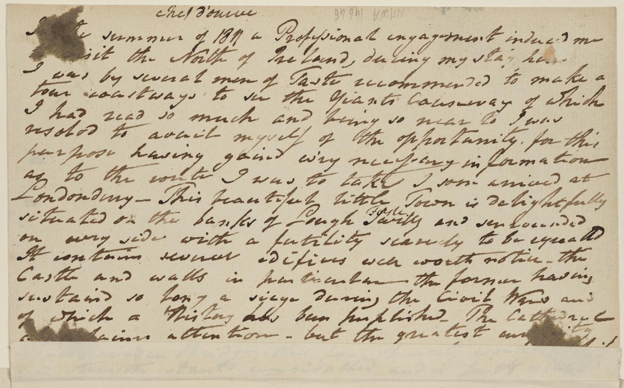 View in Ireland, Londonderry