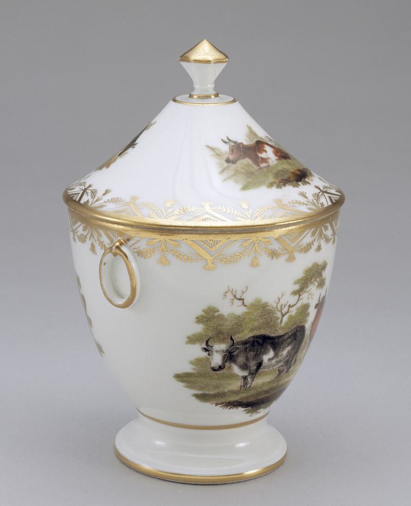 Sugar bowl with cover
