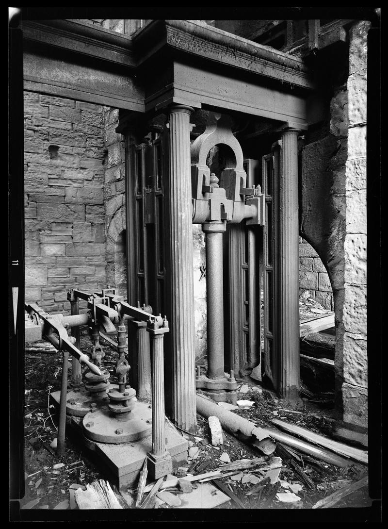 Glyn Pits, film negative