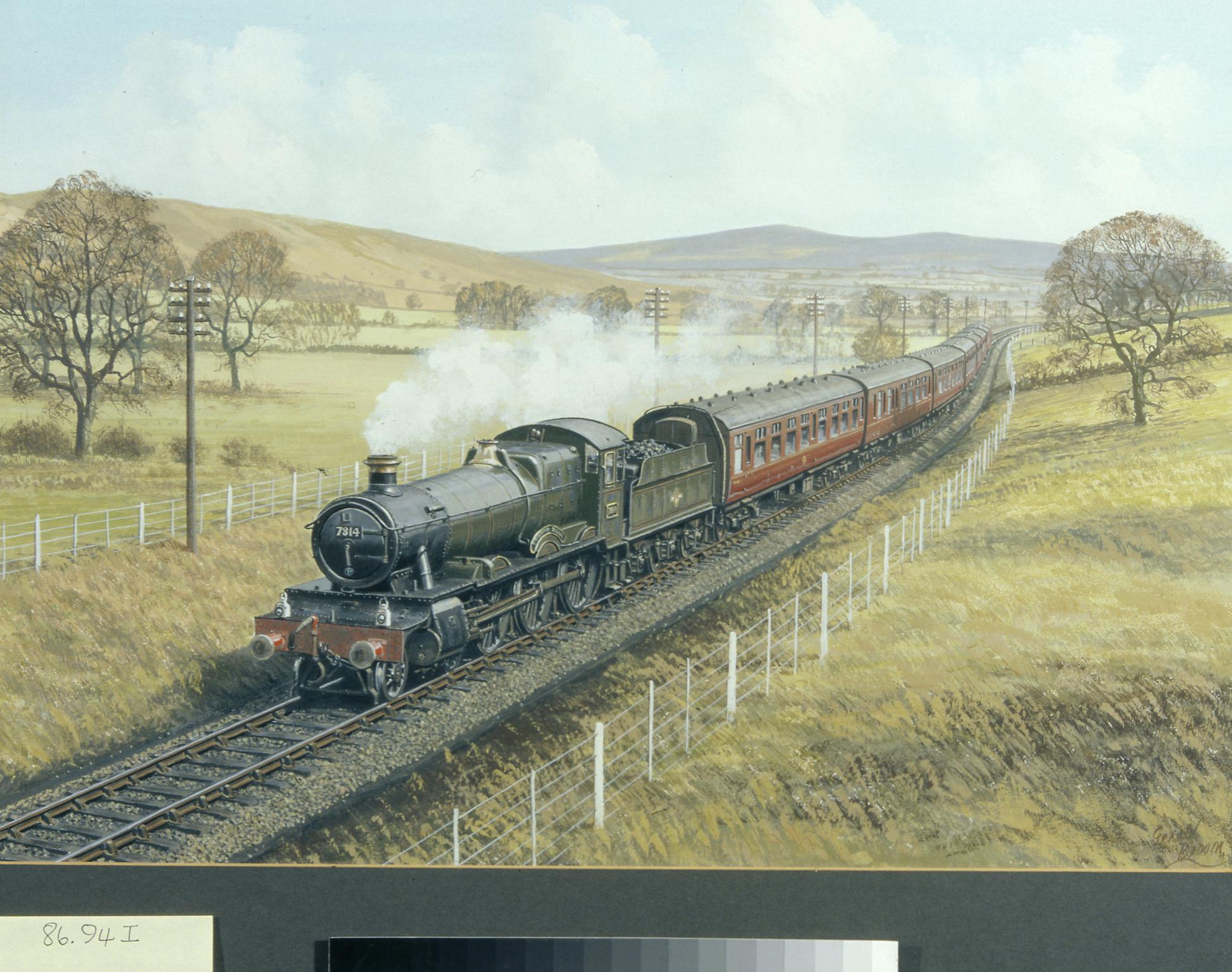 The Cambrian Coast Express (painting)