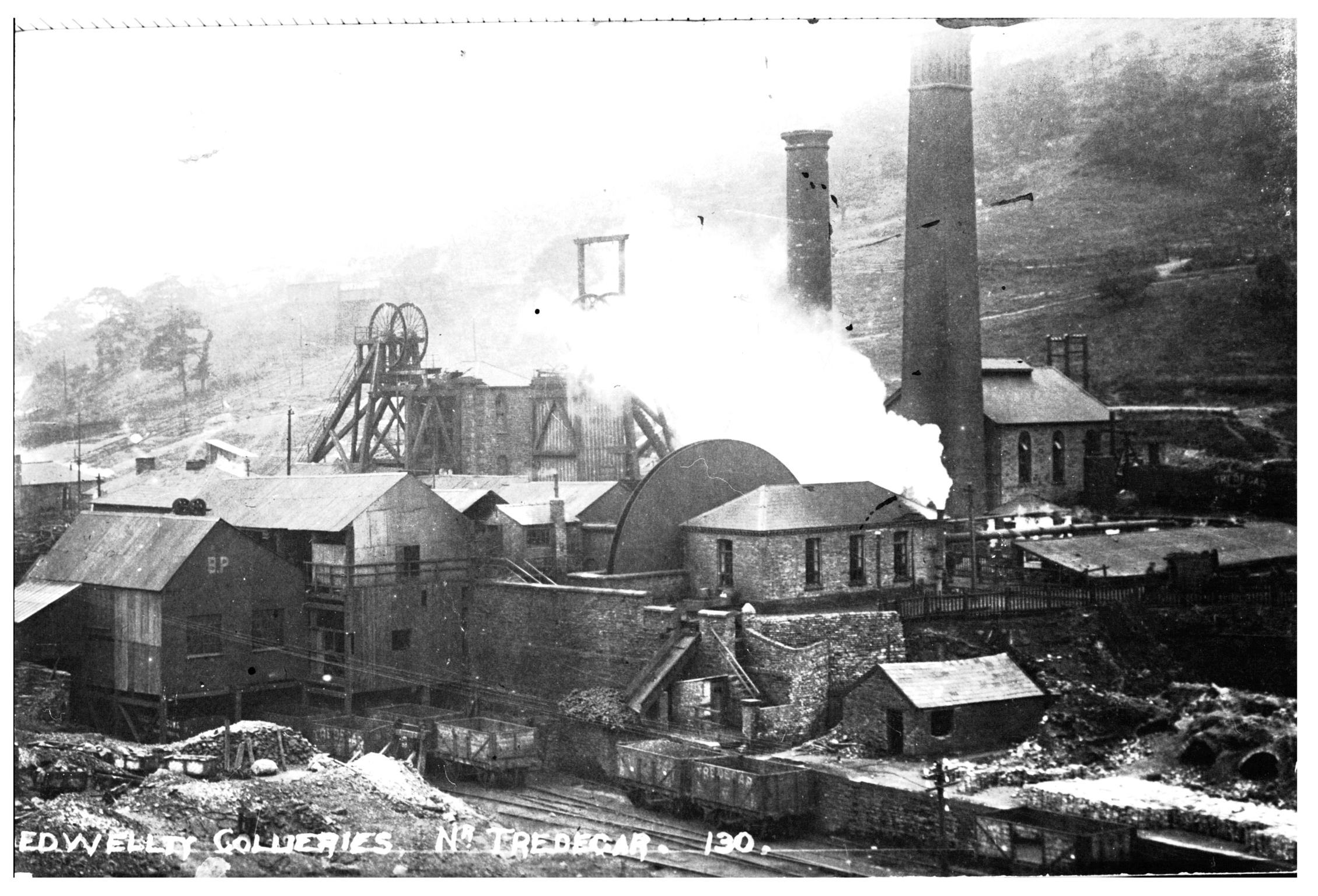 Bedwellty Colliery, film negative