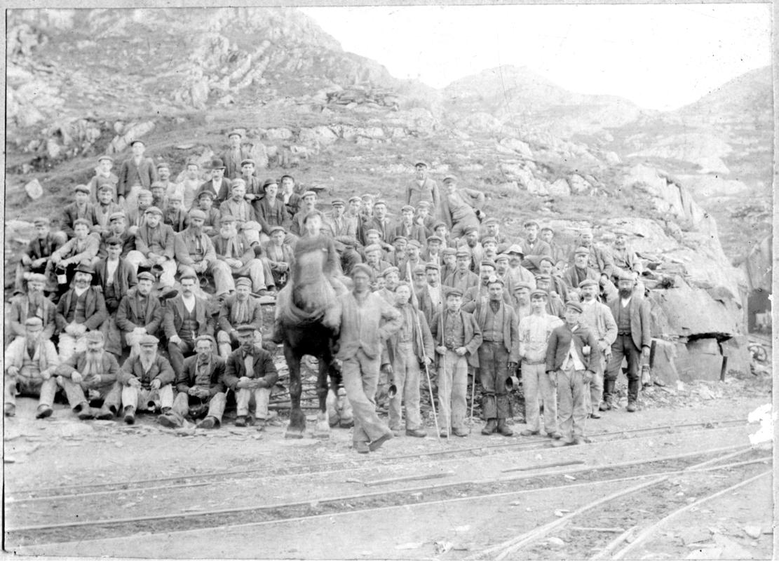 Rhosydd slate quarry, photograph