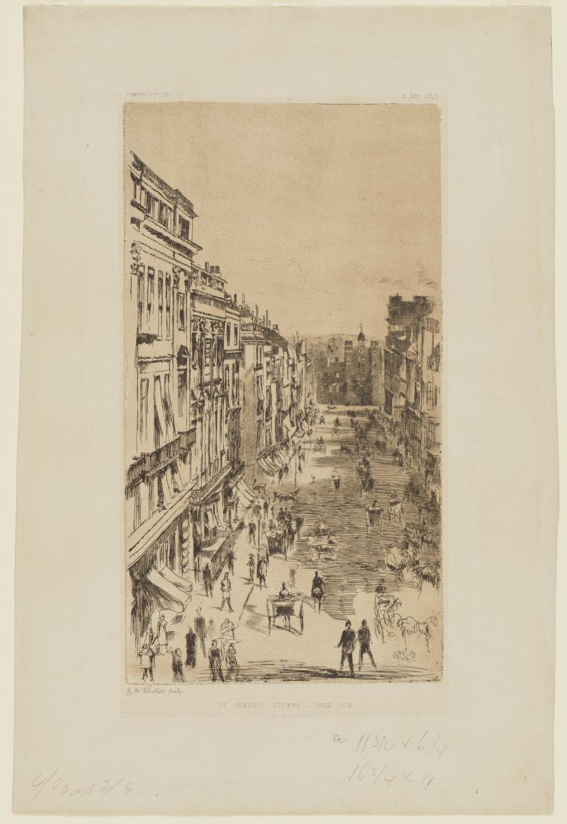 St James's Street, 1878