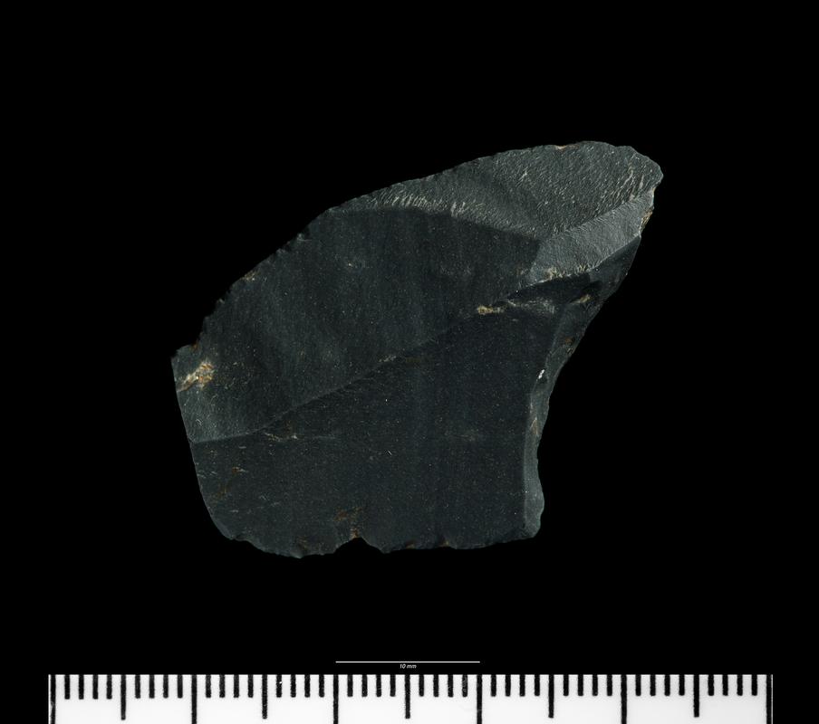 Upper Palaeolithic rhyolite scraper