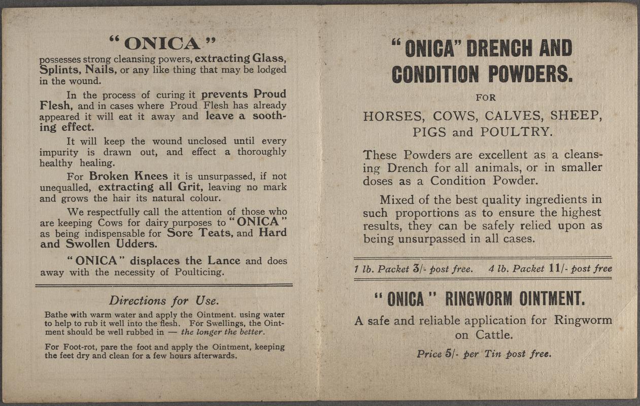Trade leaflet