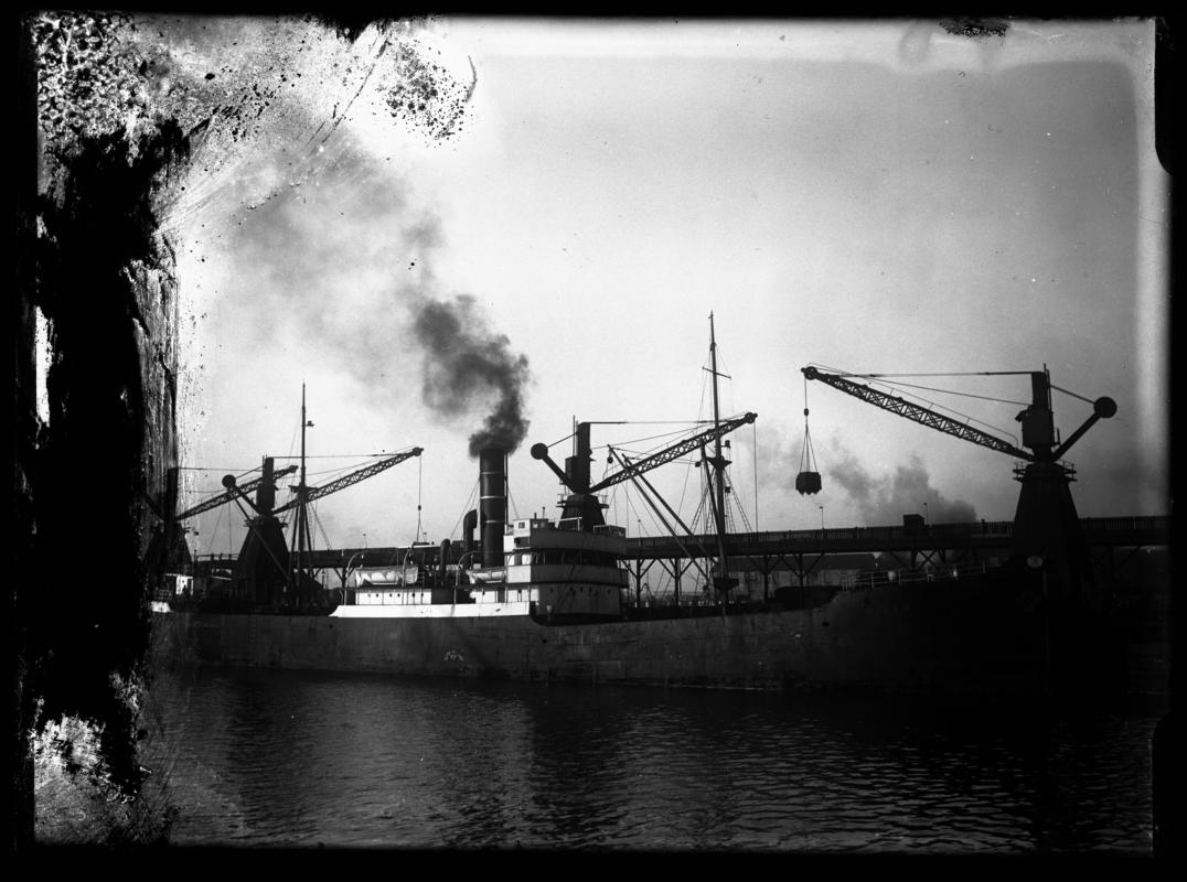 S.S. ALA, glass negative
