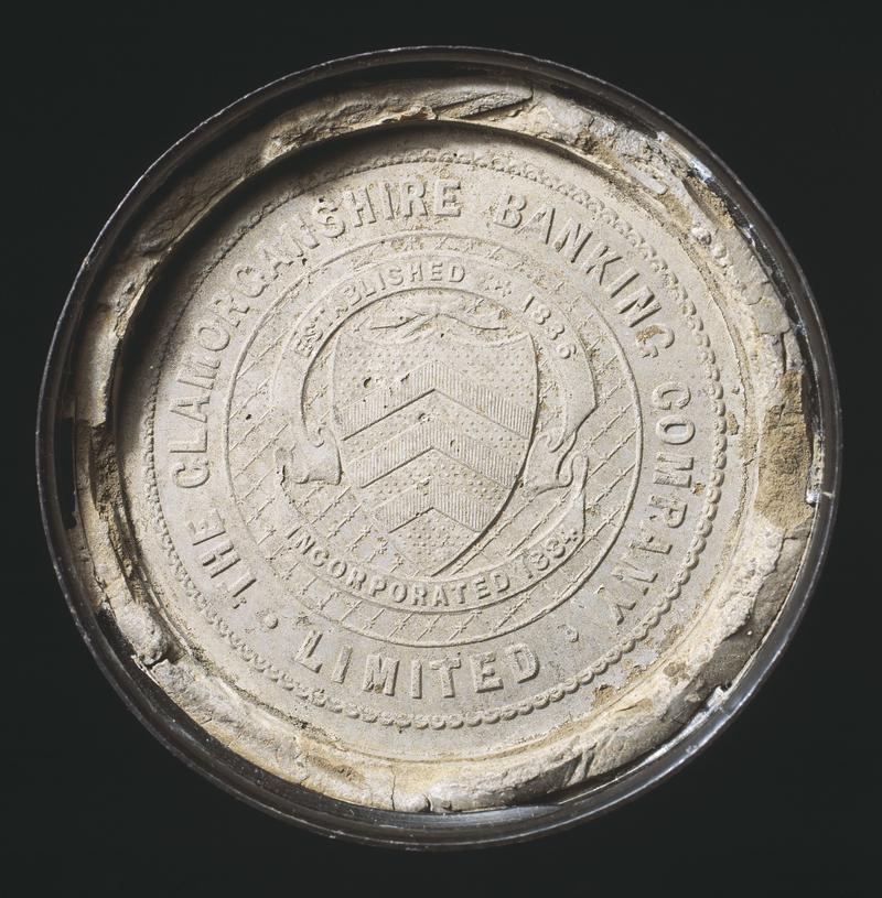 seal: Glamorganshire Banking Company, W240