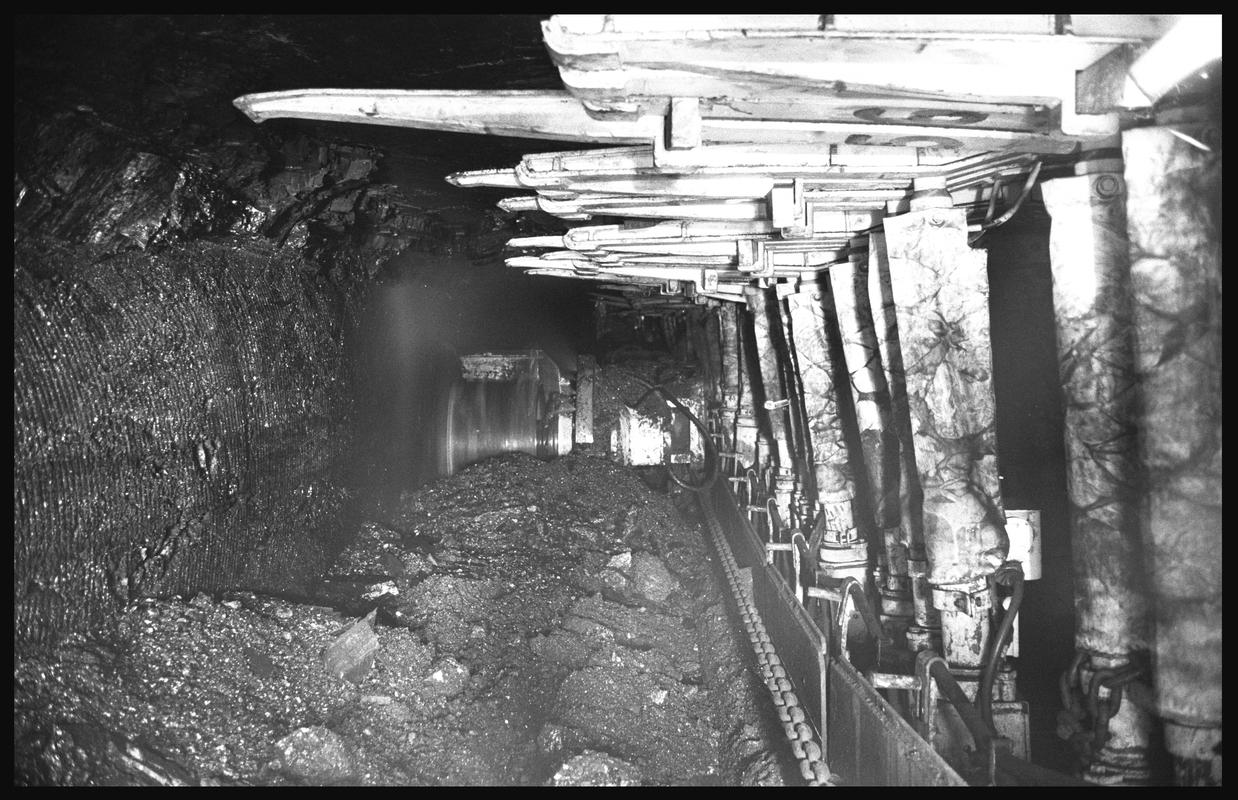 Mardy (Maerdy) Colliery, film negative
