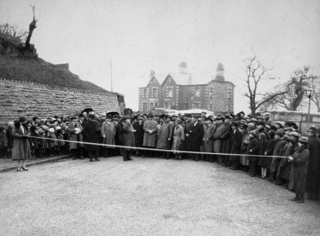 Glamorganshire Inter-Valley Road Scheme (photograph album)