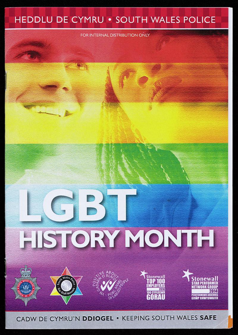 Booklet containing LGBT timeline that commemorates and celebrates the involvement of lesbian, gay, bisexual and trans people in the UK through the ages and is published to coincide with LGBT History Month in February 2014.