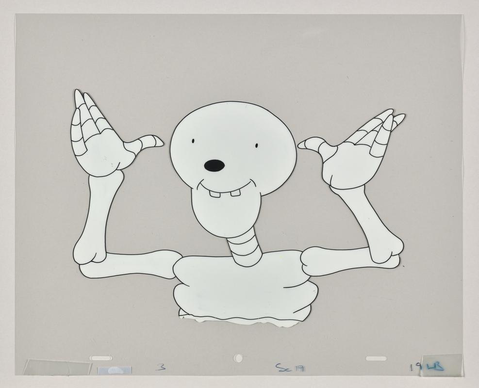 Funny Bones overlay animation production artwork showing the character Little.