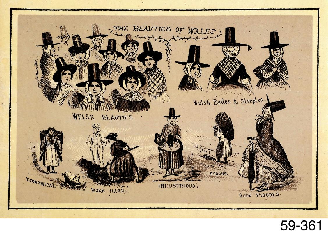 Welsh costume illustration