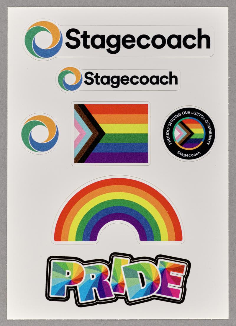 Stagecoach sticker