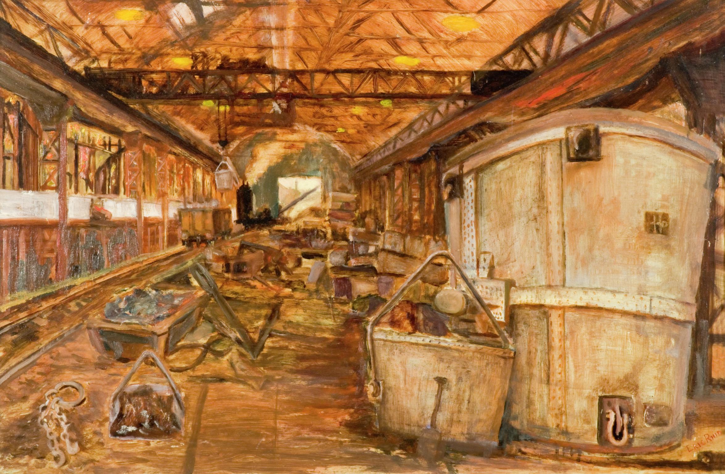 R.T.B. Steelworks Gowerton (painting)