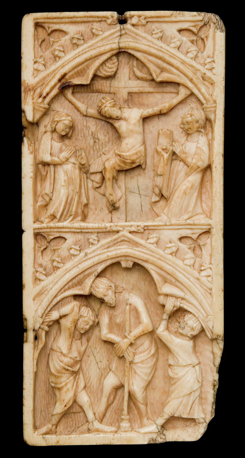 Diptych leaf