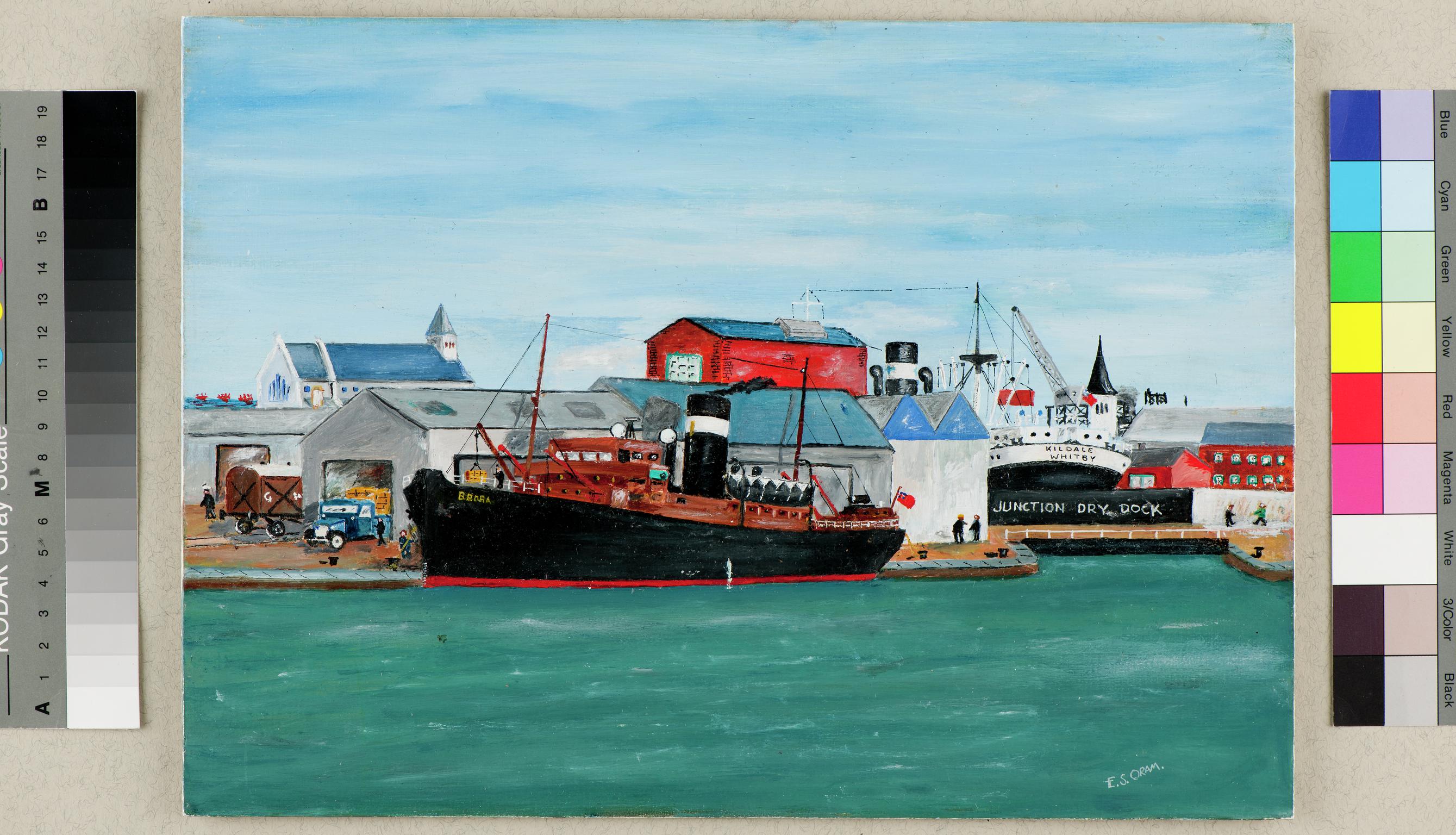 East Dock, painting