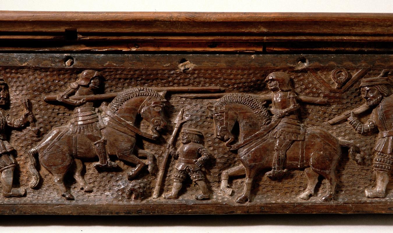 Four poster bed, part of