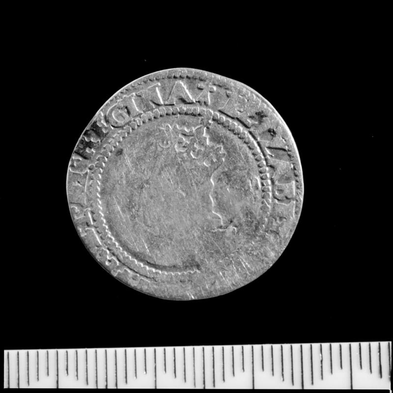 Tregwynt Hoard - Elizabeth I silver sixpence