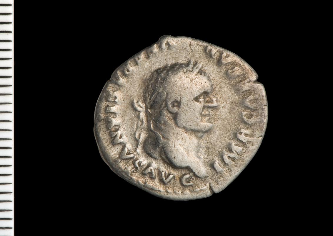 silver denarius (obv.)