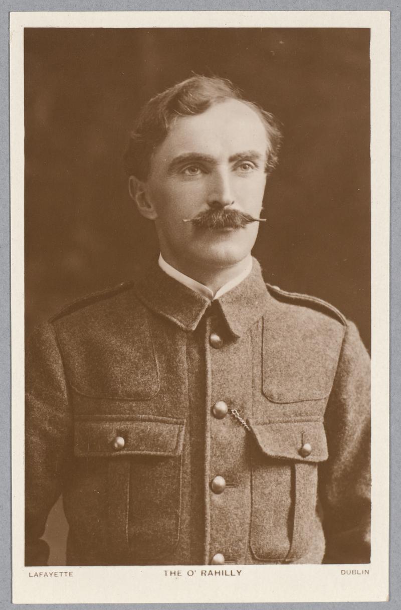 Photographic Portrait - Postcard. The O'Rahilly, portrait by Lafayette Studio Photographers (active 1880-1962).  [Michael Joseph O'Rahilly - known as The O'Rahilly]