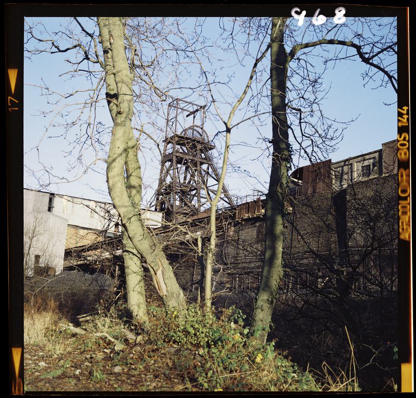 Celynen North Colliery, film negative