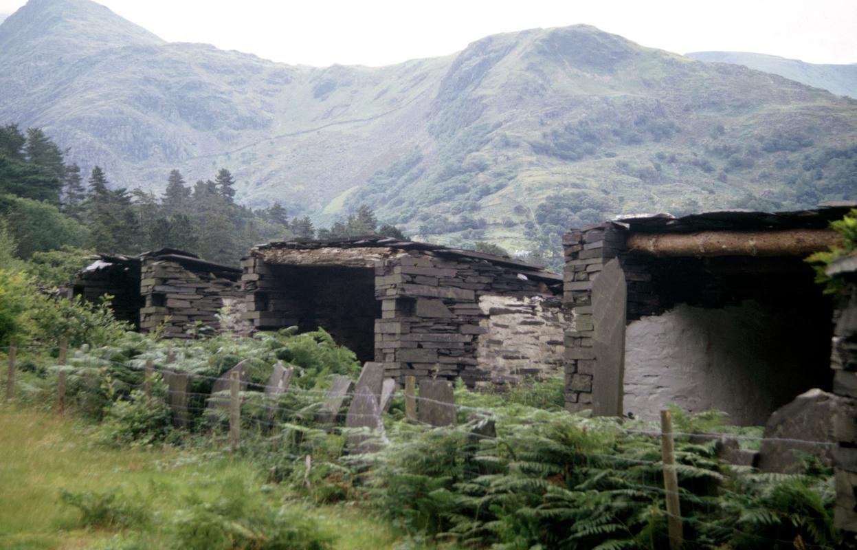Dinorwig slate quarry, slide