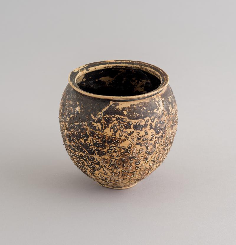 Roman pottery roughcast beaker