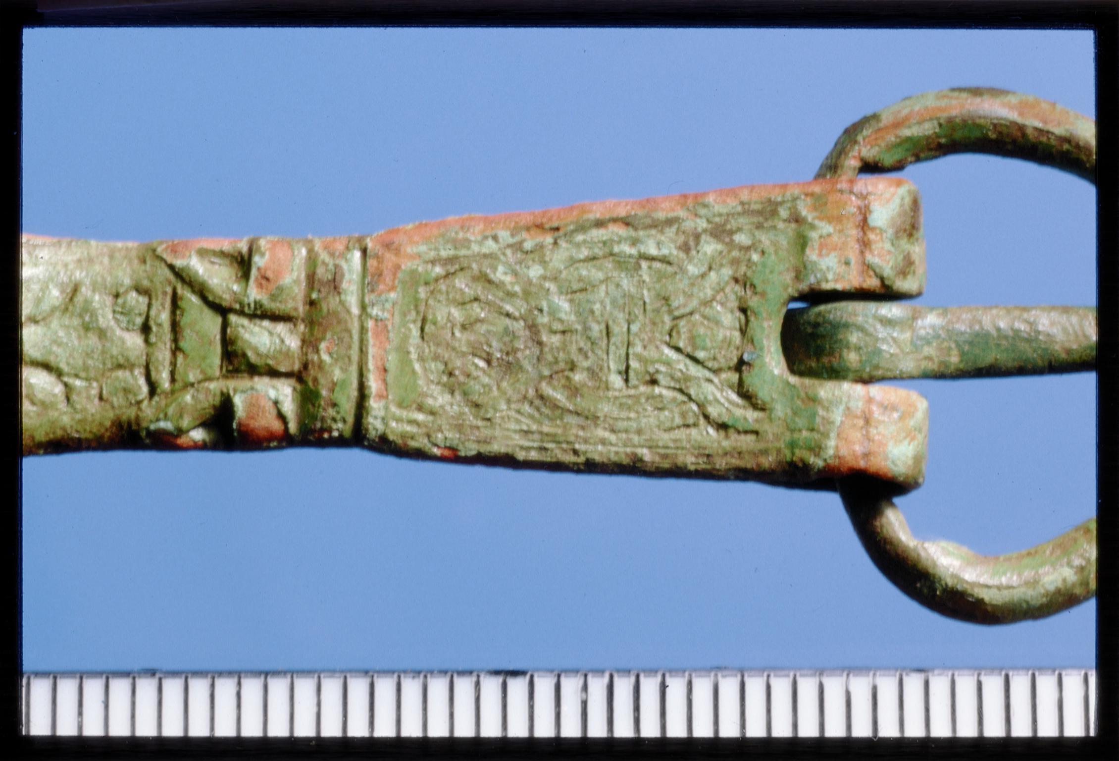 Early Medieval copper alloy buckle
