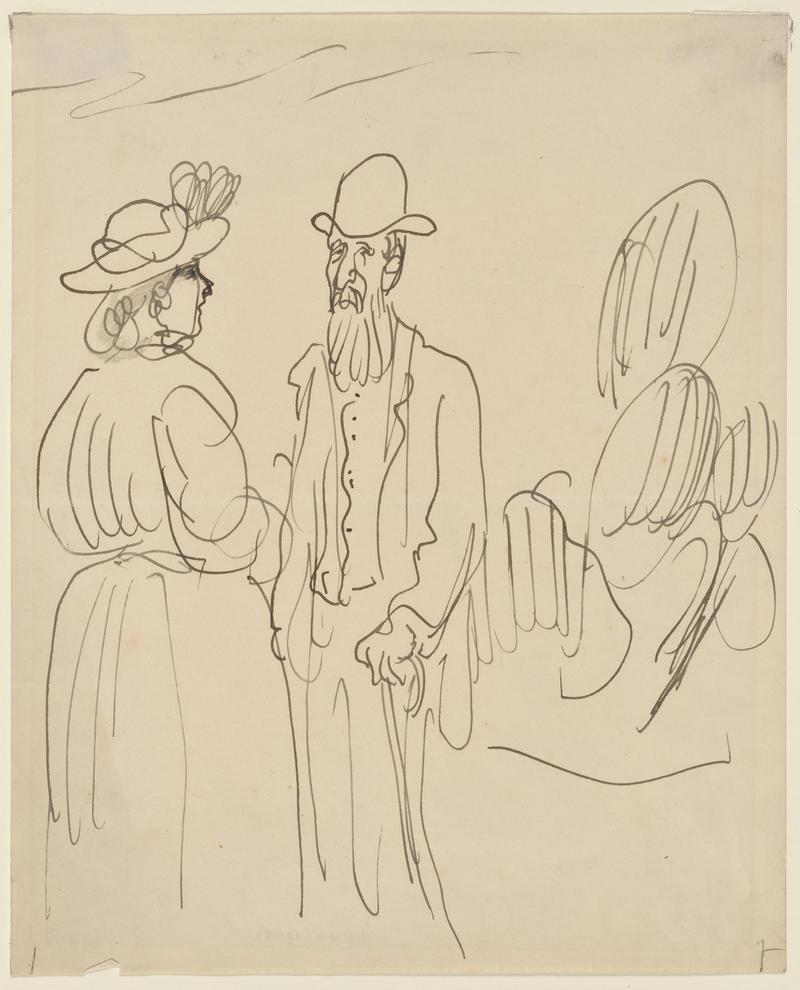 Old Man with a Woman