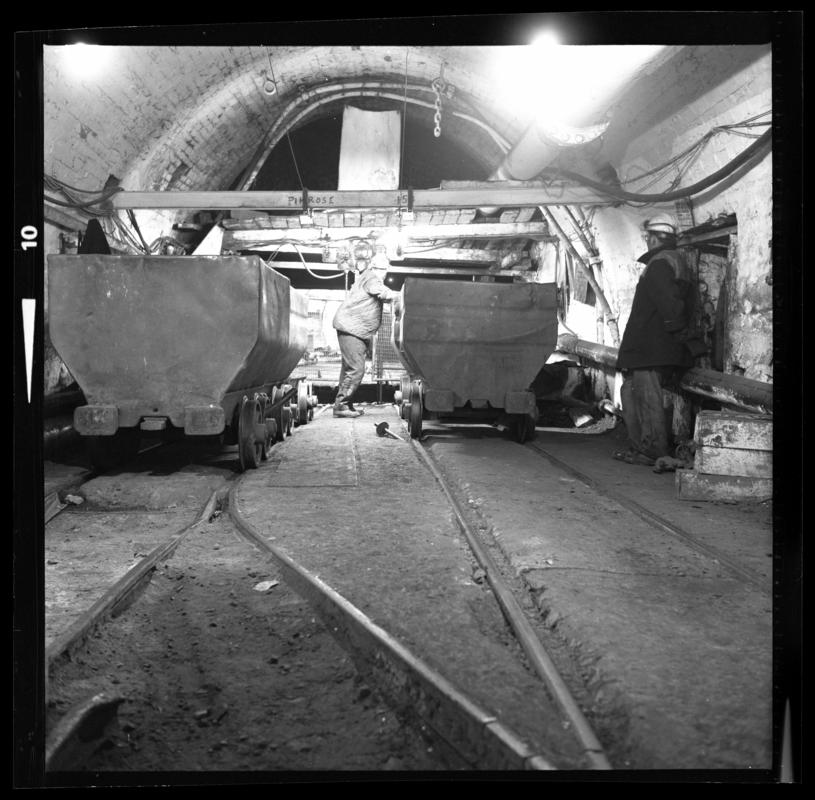 Celynen North Colliery, film negative