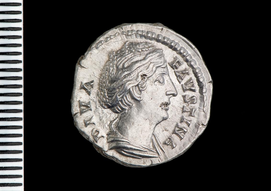 silver denarius (obv.)