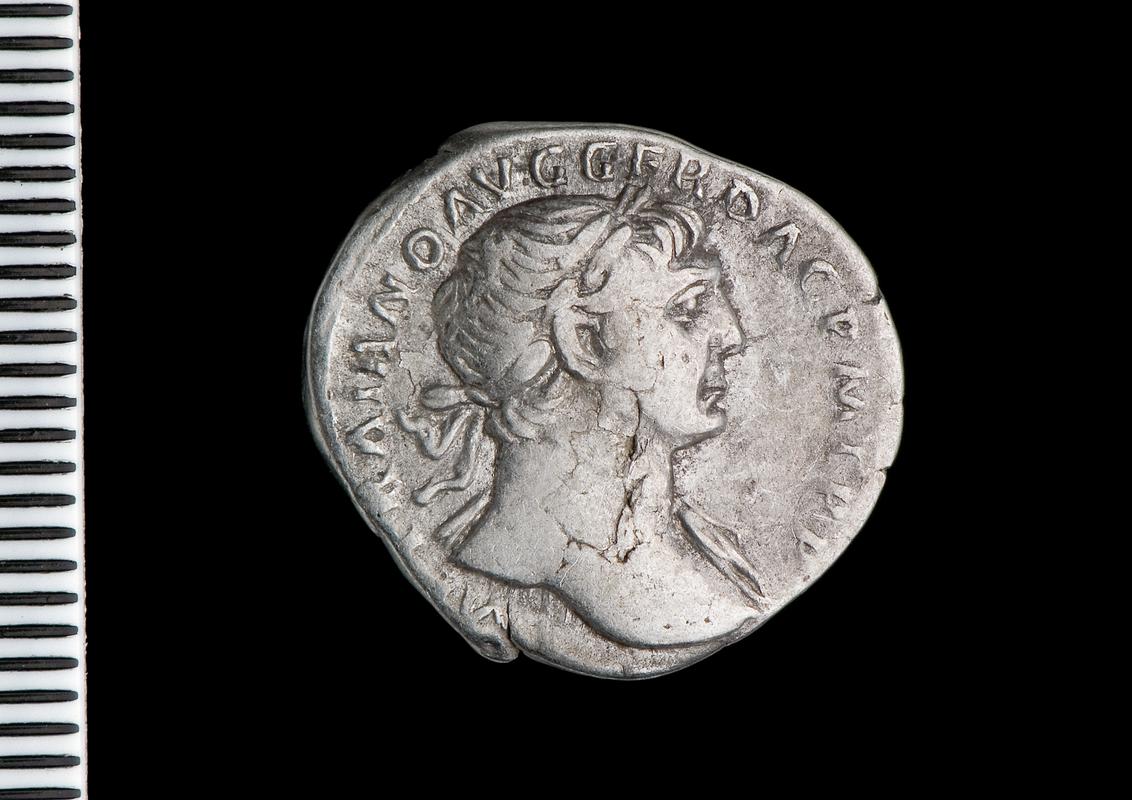 silver denarius (obv.)