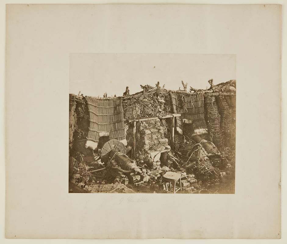 Crimean War scene, photograph