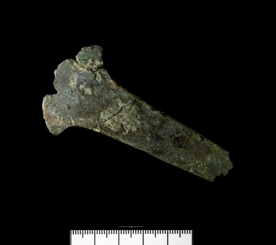 Early Bronze Age bronze developed flat axe