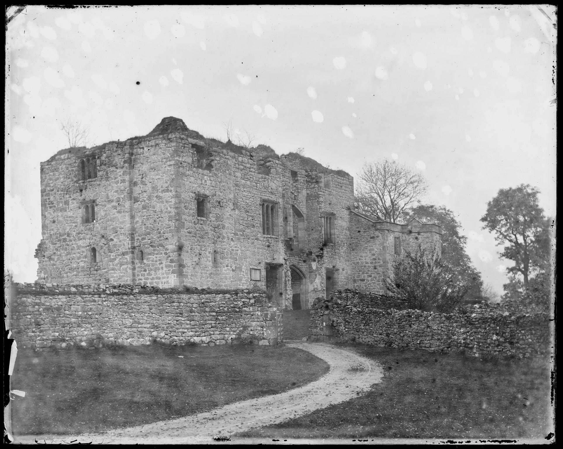 The Barden Tower (glass negative)