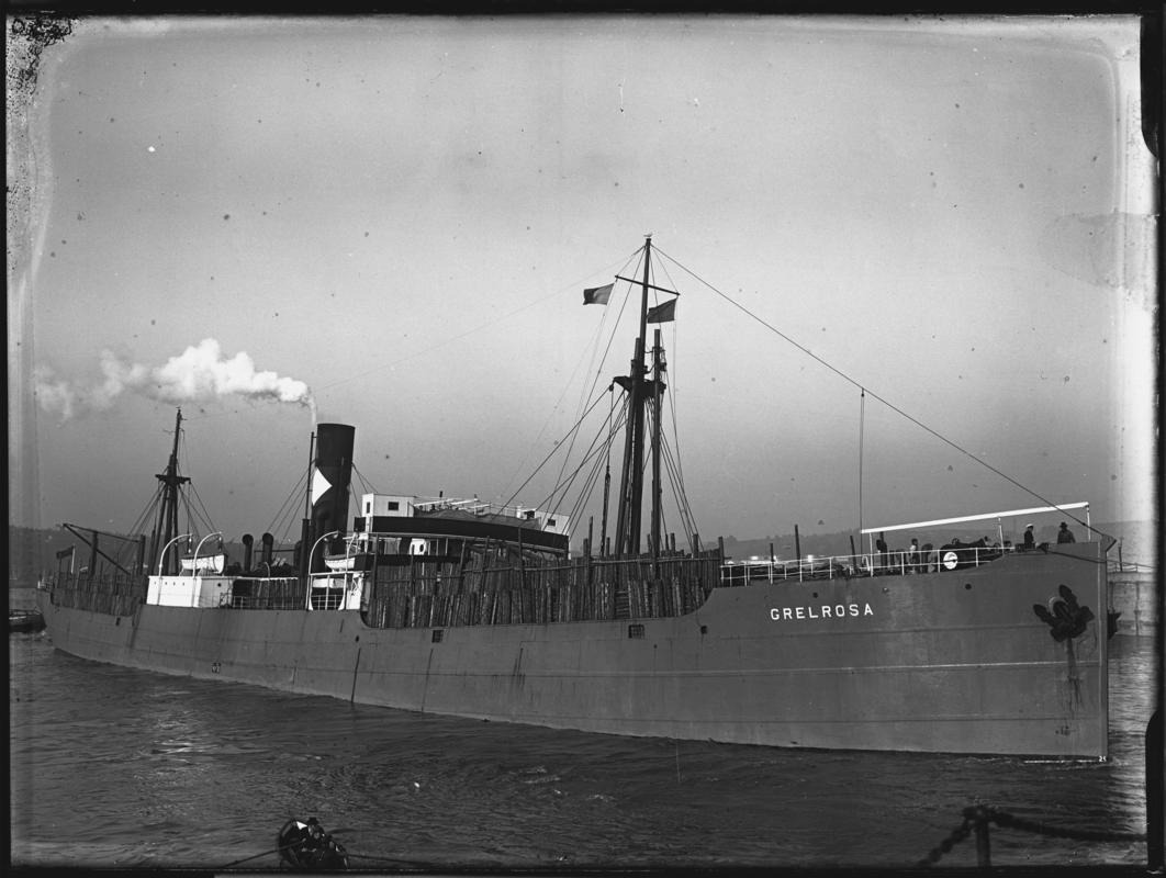 ss GRELROSA arriving at Cardiff